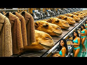 Inside the Factory That Turns Camel Hair Into Luxury Wool | Manufacturing Process Revealed
