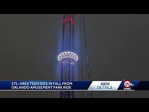 Missouri teen falls to death from Florida amusement park ride