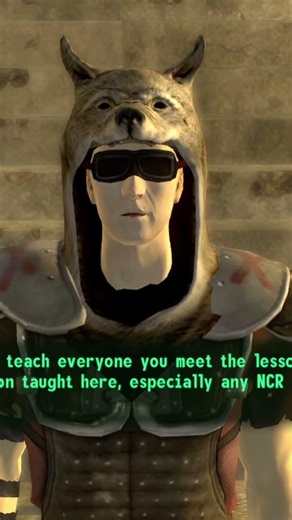 Fallout new vegas subtle foreshadowing. #subtleforeshadowing #fallout #falloutnewvegas #dankmeme