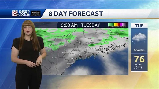 Mild start to autumn, rain chances increasing through the week