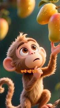शरारती बंदर और जादुई आम का पेड़