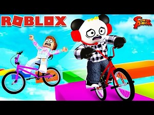 Roblox Obby but You're On a Bike!!