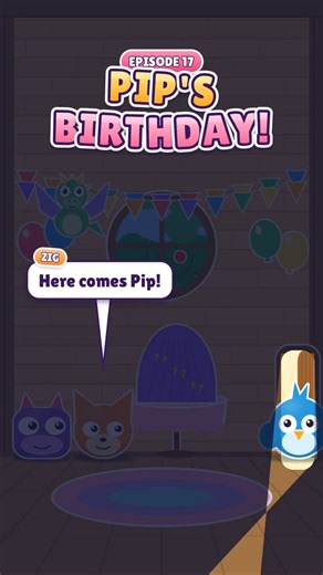 Pip's Birthday! 🎂 Count to 6 and Learn Feelings | Pip Bop & Zig Ep 17
