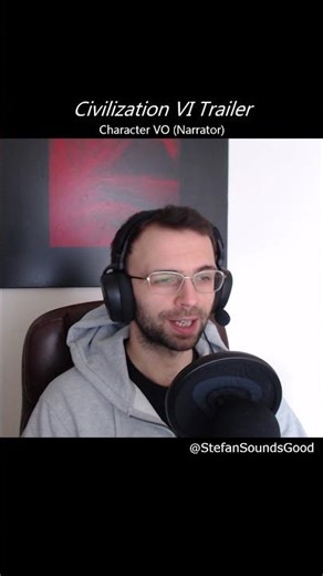 Civilization VI Launch Trailer | Narrator Voice Acting @civilization @2KAllDay #shorts #casting