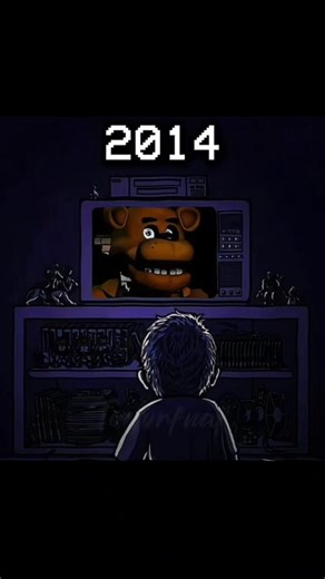 Time passes quickly,Fnaf has progressed over the years,and We will get A Second Movie!|#fnaf#shorts