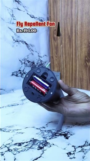 🌬️ Fly Repellent Fan – Smart, Safe & Chemical-Free Protection! ✨ #DeoDap