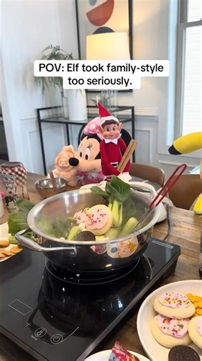 Hot Pot Elf on a Shelf