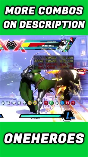 🐕AMATERASU COMBO INTO DOCTOR DOOM FEAT.SPIDER-MAN!🤖🕷 #shorts #umvc3 #ultimatemarvelvscapcom3 #mvc3