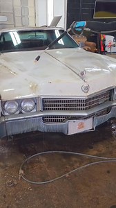 8.8K views · 164 reactions | First Wash in 40 Years  #barnfind #detailling #carwash #wash #washing #musclecar #classiccar #cadillac #cadillaceldorado | Classic Old Cars | Facebook