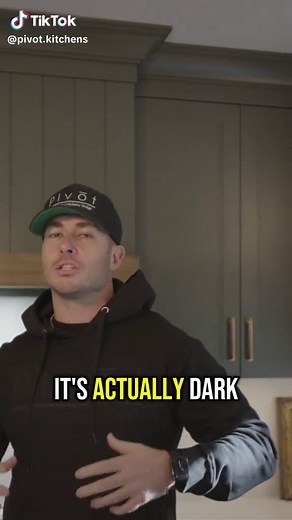 Dark Olive Cabinets with a pinch of rift sawn white oak. #dreamkitchen #kitchensofinstagram #kitchenisland #customkitchen #kitcheninspo #customkitchen