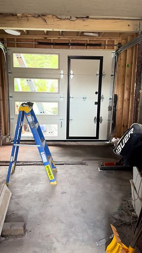 Custom Pass-Through Garage Doors in Canada