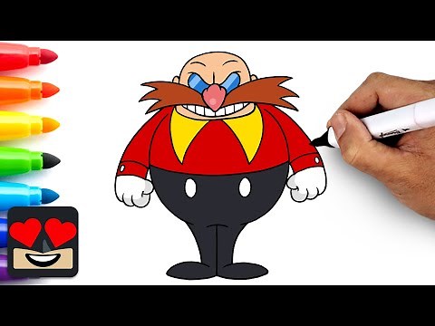 How To Draw Dr.Eggman | Sonic the Hedgehog