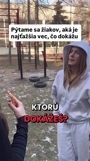Aká je najťažšia vec, čo dokážeš spraviť?😅
