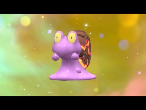 Pokémon Scarlet and Violet Shiny Magcargo