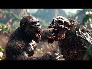 King Kong vs Skullcrawler Epic Final Battle Scene (4K) | Kong: Skull Island