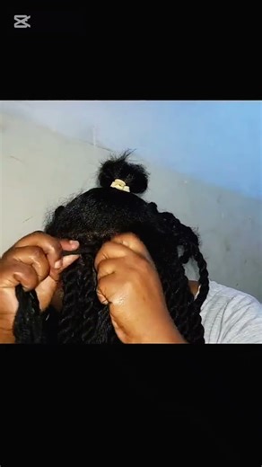 African Threading hairstyle tutorial #braids #hairstylestutorial #shortvideo #threadinghairstyle