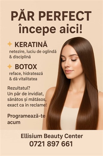 Îndreptarea cu keratină NU strică părul atunci când este realizată corect, de un specialist! Există multe mituri despre îndreptarea cu keratină, dar adevărul este că acest tratament poate fi chiar benefic pentru păr dacă este făcut profesional și cu produse de calitate. Părul poate avea de suferit doar dacă: – se folosesc produse de slabă calitate – procedura este realizată incorect – temperatura plăcii este prea mare pentru tipul de păr 💡 Concluzia: îndreptarea cu keratină făcută corect nu dis