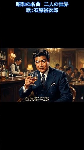 #昭和の名曲 #石原裕次郎 #二人の世界 #昭和歌謡 #ムード歌謡