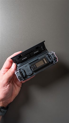 Drew Peden on Instagram: "Unboxing the all new @syncomicrophone G4 Magnetic wireless Microphone👀 These tiny mics stand out with a unique hexagon design, Intelligent noise cancellation, and a unique charging case that gives you up to 40 hours of battery life! Plus the mics are super easy to pull right out of the side of the case, plug the receiver into your phone or camera, and you’re good to go!"