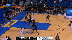 1.4K views · 155 reactions | 퐇퐈퐆퐇퐋퐈퐆퐇퐓퐒: 퐔퐂퐋퐀 ퟔퟒ, 퐂퐨퐥퐨퐫퐚퐝퐨 ퟔퟎ The Bruins registered their eighth win in their last nine games on Thursday night, holding on late in the second half for a 64-60 victory against Colorado. Sebastian Mack scored 19 points and Adem Bona finished with 14 points in the Bruins' victory. | UCLA Men's Basketball | Facebook