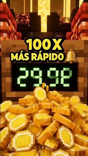 The fastest Minecraft gold farm that no one is building 🥇