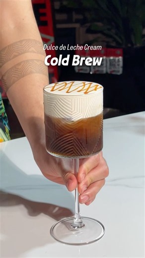 How to make Dulce de Leche Cream Cold Brew
