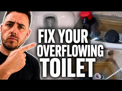 How to Fix an Overflowing Toilet | Replace Fill & Flush Valve (Step-by-Step)