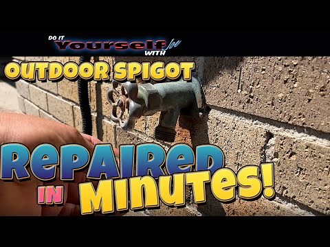 How to Fix Damaged Hose Bib Threads | Easy Outdoor Faucet Repair
