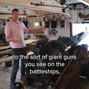 "When she was launced in 1860, Warrior was armed with the most unbelievably expensive, cutting edge artillery of the time..." With the help of Andrew Baines from The National Museum of the Royal Navy, Dan Snow gets an exclusive tour aboard HMS Warrior. Although her guns were never used in anger, she was the Royal Navy's first ironclad ocean-going armoured battleship and the pride of Queen Victoria's fleet. Watch the full video on History Hit TV: https://access.historyhit.com/videos/hms-warrior |