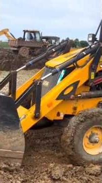 3 jcb 3dx backhoe loader work same place and loading sand in tractor #jcb #backhoeloader