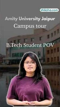 Inside Amity Jaipur 👀 | Campus Tour by B.Tech Student #LCC #review #fyp #amityjaipur #jaipur #tour