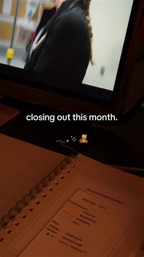 and january comes to an end #stationary #study #studytok #thatgirl #fyp