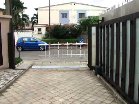 CENTURION D10 Sliding Gate Motor on Sectional Sliding Gate