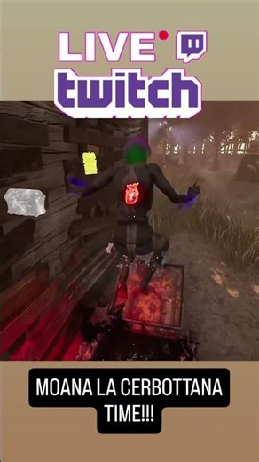 DEAD BY DAYLIGHT MOANA LA CERBOTTANA TIME 💥 #shorts