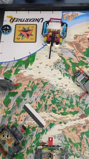 Ghumman Tech on Instagram: "Behind the scenes of our FIRST LEGO League UNEARTHED journey! 🤖🏗️ This video captures our robot in practice mode, preparing for the UNEARTHED competition by testing missions, improving precision, and learning from every run on the table. Preparation is where real growth happens—coding, building, debugging, and trying again until things start to click. The UNEARTHED season challenges teams to think like engineers and problem-solvers, exploring ideas inspired by excav