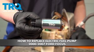 How to Replace Electric Fuel Pump 2000-2007 Ford Focus