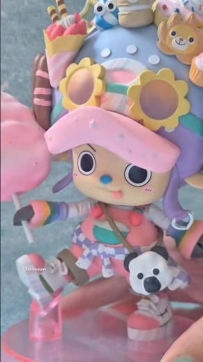 One Piece HARAJUKU CHOPPER Figure with Cotton Candy - Toei Animation Collection Japan 2025 🍰🧁🍫🍩