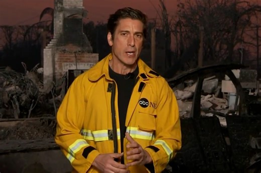 ABC’s David Muir returns to air after being criticized for sprucing up look during LA wildfires