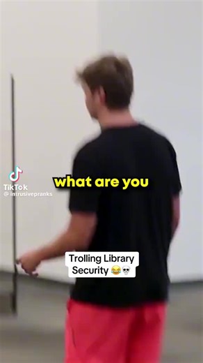 #fred #derf #fredbyer #fyp #fyp trolling library security😂💀