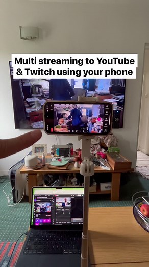 Multi-Streaming to YouTube and Twitch with Your Phone