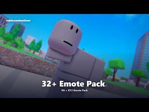 32+ Emote Pack for Roblox Studio | R6 + R15 | Free