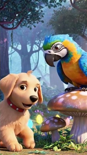 #puppy #sparrow #talking #ai #trending #viral