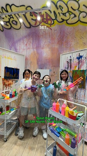 496 reactions · 120 shares | Let their creativity run wild!  First 100 splatters to book your session at The Splat Room and get 10% off with our exclusive online offer! Here's how to book: - Go to thesplatroom.com - Use the discount code TSRFIRST100 at checkout - Get ready for an explosion of colors and fun! See you at The Splat Room, 3F The Block, SM North Edsa #TheSplatRoom | The Splat Room | Facebook