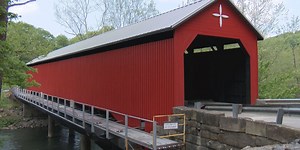 Historic Carrollton Covered Bridge reopening