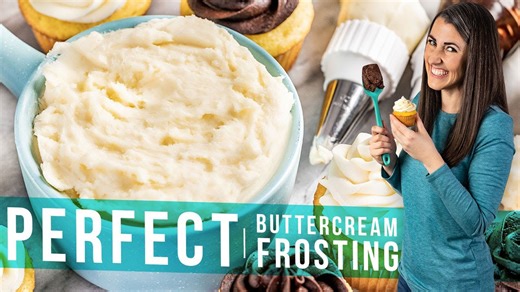 Perfect buttercream frosting