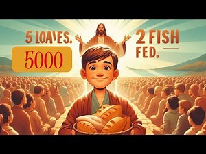 Jesus Feeds 5,000: The Miracle of the Loaves and Fish | Bible Storytelling