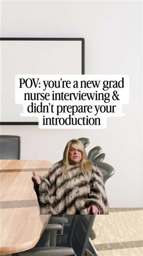 One of the most important questions in a nursing interview is usually the very first one: “Tell me