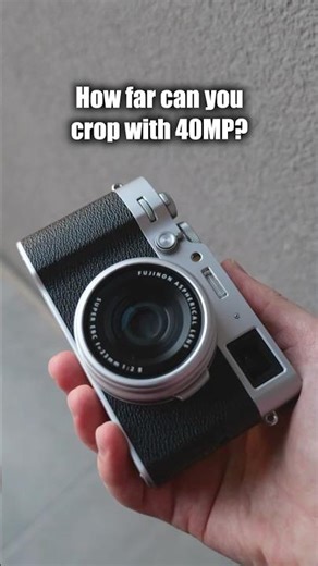 Is 40MP enough for extreme cropping?