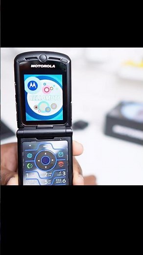 O Motorola Razr V3 | Unboxing 🔥