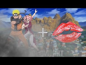 Naruto and Sakura Kiss